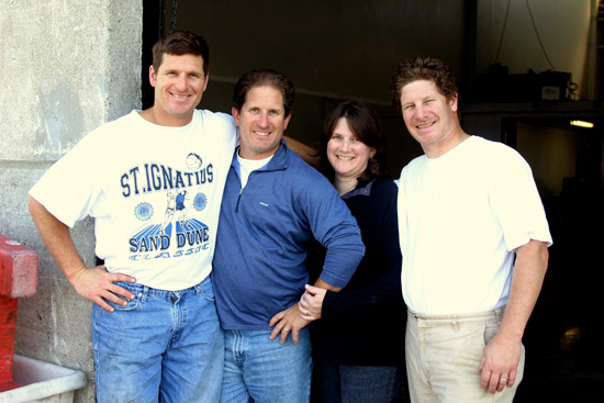 Larocca Family: Paul, Mike, Laura and Nick